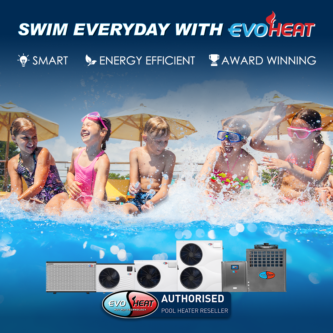 Swim Everyday with EvoHeat banner